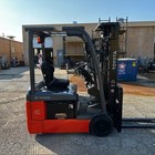 2021 Toyota 8fbe15u 3000lb Used Electric Forklift Triple Mast 3465 Hours
