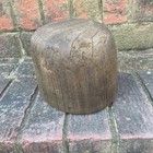 Vintage Wood Hat Block Millinery Form Mold Block  Rare 