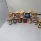 Vintage Las Vegas Casino Paper Coin Cups  Lot Of 12 Rare