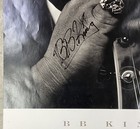 B b  King Autographed Signed 1995 Jeff Sedlik Promo Poster