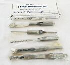 Locator Bench Drill For Mortising Attachment Chisels Tenoning Machine W  5 Bits