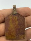Antique Ancient Near Eastern Old Brass Bronze Pendant Circa 350b c 