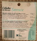 Vtg 1998 Gillette Sensor For Women 10 Razor Blades Refill Cartridges 