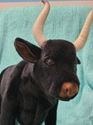 Spanish Black Bull Plush Soft Toy By Hansa 4628 Brand New Farm Animal