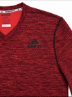 Adidas Techfit Team Climalite Men   s M Red Heather Long Sleeve Compression Shirt
