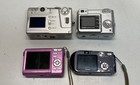 Assorted Compact Digital Camera Lot Of 4