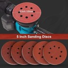 5inch Sanding Discs 40-1000 Grit Hook Loop 8-hole Orbital Sander Paper Sandpaper