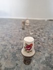 Mixed Lot Of  3 Vintage Thimbles Various 