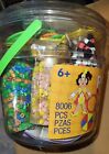 Perler Fused Bead Bucket Kit Circus Lion Horse Clown Monkey 8006 Pieces