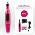 Electric Drill Nail File Acrylic Art File Manicure Pedicure Portable Machine Kit
