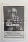Rollerball Us Pressbook 12p 11x17 - 1975 - Plus One Color Lobby Card  James Caan