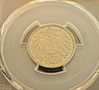 1901 -d Germany 10 Pfennig - Gorgeous Certified Coin Pcgs Ms64 - Rare See Pics