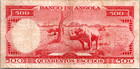 Angola 500 Escudos 1962 Pick  95 Vf-xf