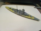 Wwii  Tirpitz  1 1250 German Battleship Metal  Rare  Great Condition