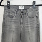 Frame Le High Straight Split Hem Ankle Gray Jeans Women s 26 Denim Casual Pants