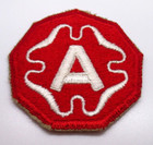 Us Army 9th Army Patch Embroidered Military Insignia Collectible Vintage