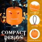 Everbrite 3-pack Halloween Pumpkin Lantern Light Up Pumpkin Outdoor Decoration