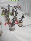 Disney Silver Plated Bells - Lot Of 22 Different New England Ne Collectors Bells
