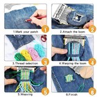 Knit Patch Kit  Portable Darning Loom Kit For Beginners  Patch Maker Mending    