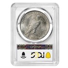 1923  1 Peace Silver Dollar Pcgs Ms63