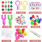 Loom Rubber Bands  Bracelet Making Kit  Colored Rubber Bands Kit  Loom Set