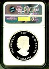2017 S 20 Canada Jewel Of The Rain Sugar Maple Leaves Swarovski Er Ngc Pf70 Uc