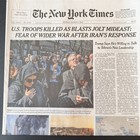 The New York Times News Paper Lot 12 March 2 3 4 5 6 7 8 9 10 11 12 13 - 2026
