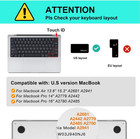 Keyboard Cover Skin For Macbook 2026 Neo 13  a18   Air13 6 15  m5-m2    Pro14 16