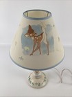 Vintage Disney Bambi Nursery Lamp Rare Decor Unisex Thumper Shade Plug In