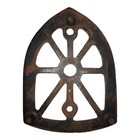 Antique Unbranded Cast Sad Iron Trivet Stand
