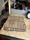 Glenwood Parlor Wood Coal Stove Grate Shelf Warming Tray Ornate Cast Iron Usa
