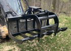 48  Root Grapple For Skid Steer tractor-brush Grapple For Bobcat  Case  Cat  Etc