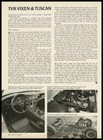 1970 Tvr Vixen   Tuscan Original Magazine Multi-page Road Test
