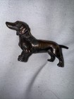 Vintage Antique Cast Iron Dachshund Dog