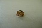 Vintage Exxon Pin 10k Gold Diamond   Sapphires