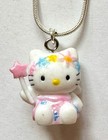 Hello Kitty Jewelry Set Child Fairy Plastic Necklace 16  Sp   Bracelet Adjustabl