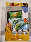Disney Lion King Twin 3-piece Microfiber Sheet Set  Multicolor   A Throw Blanket