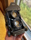 Mamiya C330 Professional Tlr Film Camera W  80mm F2 8 Blue Dot Lens   Cds Finder