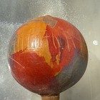 Vintage Hand Maded Painted   Carved Gourds  Wooden Marcas Havana Cuba