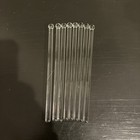 Vintage Glass Swizzle Sticks Lot Of 8 Cocktail Barware Drink Stirrers 6   