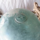 Vtg   Antique Japanese Glass Fishing Float Buoy Ball Large 10 7  Dia  Japan