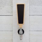 Beer Tap Handle With Black Chalkboard Or White Dry-erase Inserts 