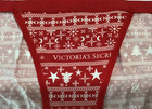 Victoria s Secret Women   s Bikini Panty Small Red Fair Isle Cotton Stretch New