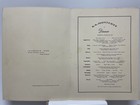 Vintage S s  Monterey Cruise Ship Dinner Menu August 22 1940 Matson Line Hawaii
