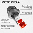 Moto Pro - Motorcycle Ear Plugs - Reusable Earplugs For Wind Noise Protection   