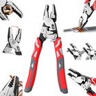 9 Inch Ratchet Self-locking Pliers  Non-slip Handle For Home   Industrial Repair
