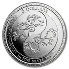 2018 Tokelau Equilibrium  5 1 Oz Bu Silver Coin In Capsule - Pressburg Mint