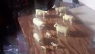 1950s Marx Cream Prize Livestock Farm Figure Lot Animals Playset