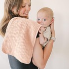 Muslin Baby Burp Cloths 6 Pack  Soft Absorbent 100  Cotton Burping Clothes Fo   