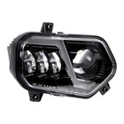 For Polaris Rzr S 800 2011-2014   Rzr 800 2014 Led Headlight Drl Hi lo Beam 2pcs